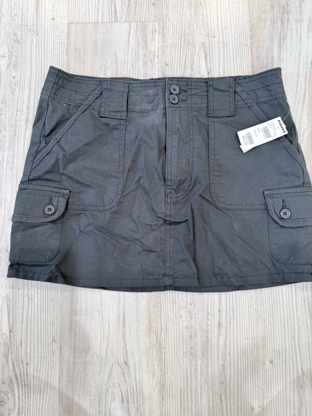 RSQ Charcoal Gray Mini Skirt